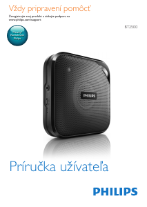 Návod Philips BT2500B Reproduktor