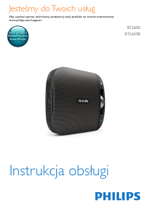 Instrukcja Philips BT2600R Głośnik