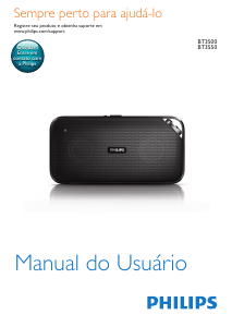 Manual Philips BT3500 Altifalante