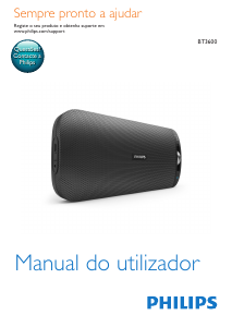 Manual Philips BT3600A Altifalante