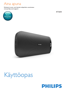 Käyttöohje Philips BT3600R Kaiutin