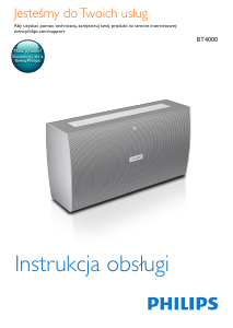 Instrukcja Philips BT4000B Głośnik