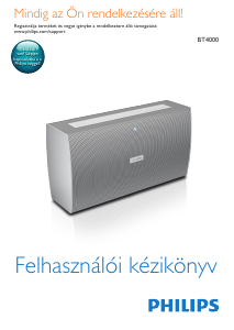 Használati útmutató Philips BT4000B Hangszóró