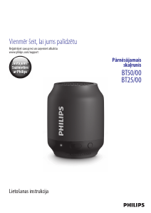 Rokasgrāmata Philips BT50 Skaļrunis