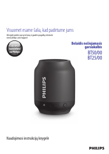 Vadovas Philips BT50B Garsiakalbis