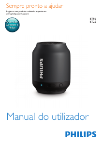 Manual Philips BT50G Altifalante