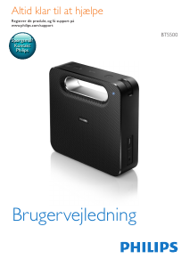 Brugsanvisning Philips BT5500B Højttaler