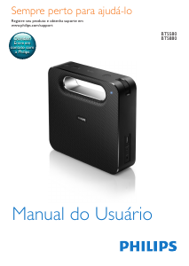 Manual Philips BT5500B Altifalante