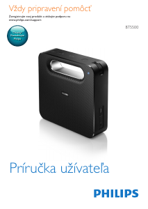 Návod Philips BT5500B Reproduktor