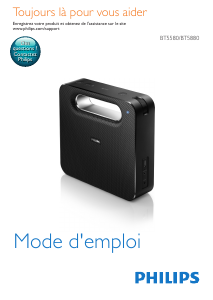 Mode d’emploi Philips BT5580W Haut-parleur