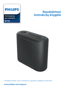 Vadovas Philips BT55B Garsiakalbis