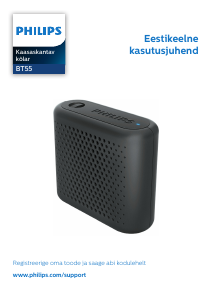 Kasutusjuhend Philips BT55B Kõlar