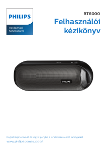 Használati útmutató Philips BT6000 Hangszóró