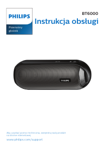 Instrukcja Philips BT6000A Głośnik
