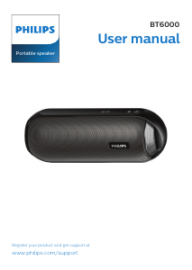 Manual Philips BT6000C Speaker