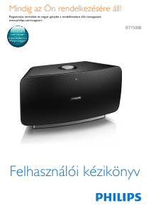 Használati útmutató Philips BT7500B Hangszóró