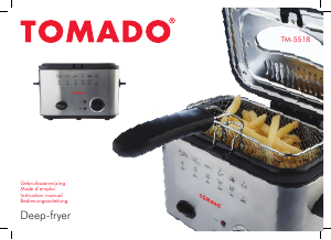 Handleiding Tomado TM-5518 Friteuse