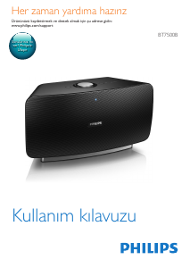 Kullanım kılavuzu Philips BT7500B Hoparlör