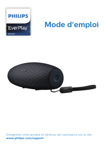 Mode d’emploi Philips BT7900P Haut-parleur