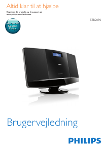 Brugsanvisning Philips BTB2090 Højttaler