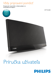 Návod Philips BTM2280 Reproduktor