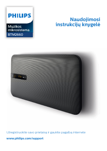 Vadovas Philips BTM2660W Garsiakalbis
