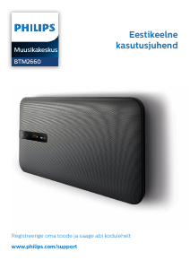 Kasutusjuhend Philips BTM2660W Kõlar