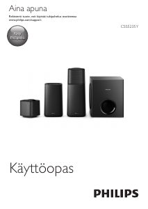 Käyttöohje Philips CSS5235Y Kaiutin