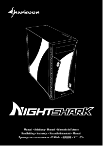 Manuál Sharkoon Night Shark Lite PC Skřín