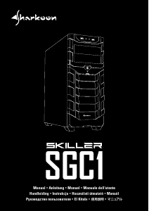 Manuale Sharkoon Skiller SGC1 Window Case PC