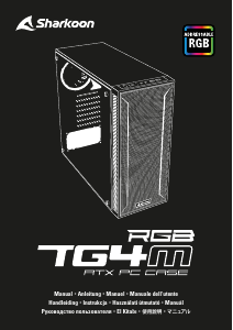 Manuál Sharkoon TG4M RGB PC Skřín