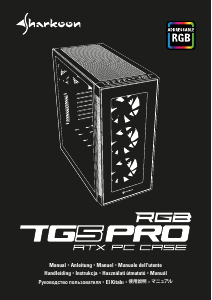 说明书 Sharkoon TG5 Pro RGB 机箱