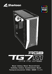 Használati útmutató Sharkoon TG7M RGB Számítógépház