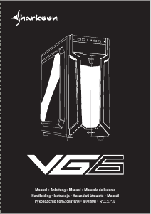 Manual Sharkoon VG6-W RGB Caixa de PC