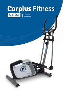Manual de uso Corpus Fitness M-Life Bicicleta elíptica