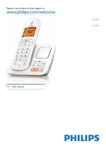 Manual Philips CD280 Wireless Phone
