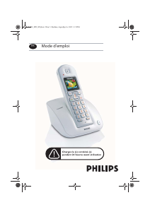 Mode d’emploi Philips CD530 Téléphone sans fil