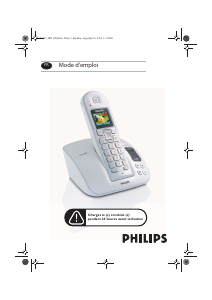 Mode d’emploi Philips CD535 Téléphone sans fil