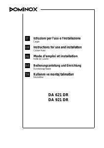 Handleiding Dominox DA 621 DR Afzuigkap