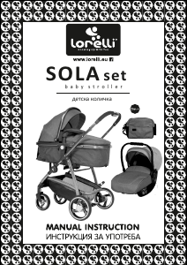 Handleiding Lorelli Sola Set Kinderwagen