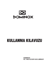 Kullanım kılavuzu Dominox DC 1060 Davlumbaz