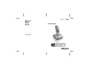 Mode d’emploi Philips DECT3212S Téléphone sans fil