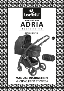 Handleiding Lorelli Adria Kinderwagen