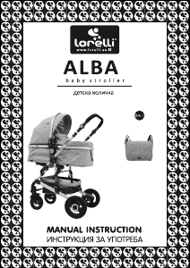 Handleiding Lorelli Alba Kinderwagen