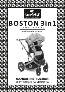 Manual Lorelli Boston 3in1 Carucior