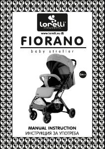 Handleiding Lorelli Fiorano Kinderwagen