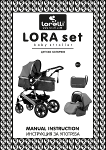 Handleiding Lorelli Lora Set Kinderwagen