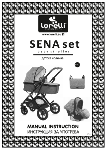 Handleiding Lorelli Sena Set Kinderwagen