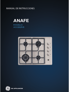 Manual de uso GE AG62IVE Placa