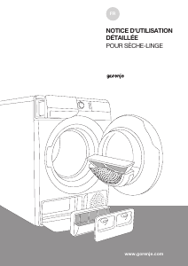 Mode d’emploi Gorenje DEH92/G Sèche-linge